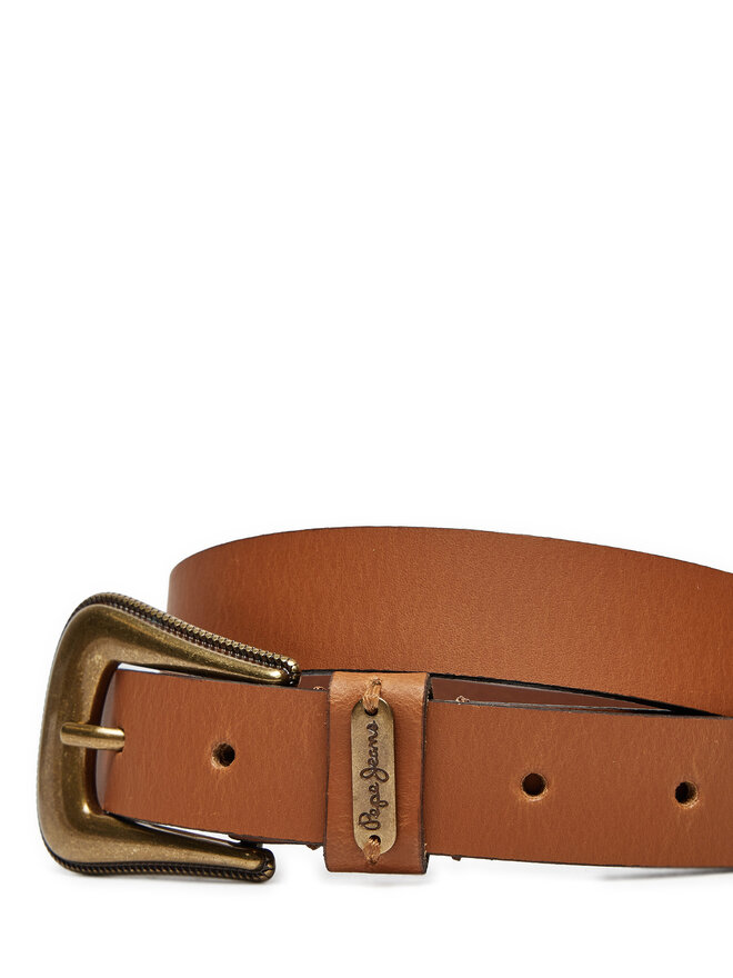Pepe Jeans Dámský pásek Pepe Jeans Mildred PL020852 Hnědá