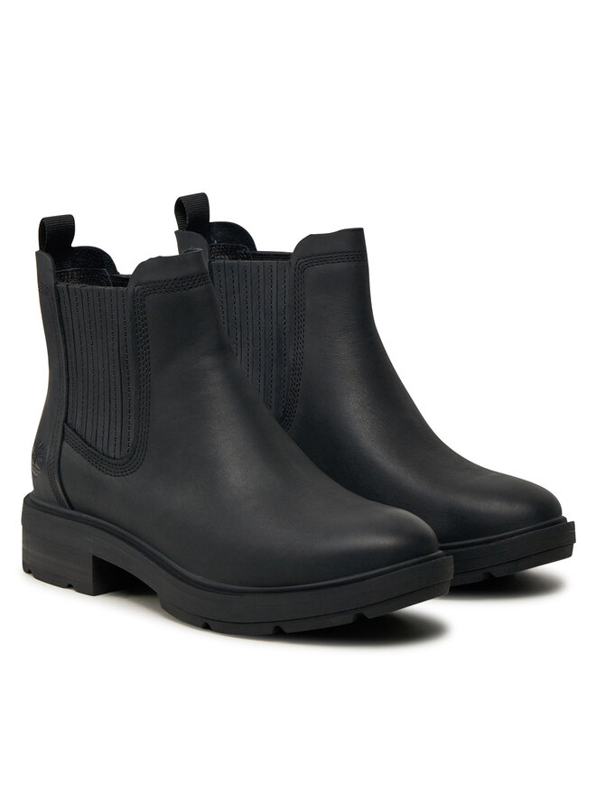 Timberland Kotníková obuv s elastickým prvkem Timberland TB0A2PBBW021 Černá