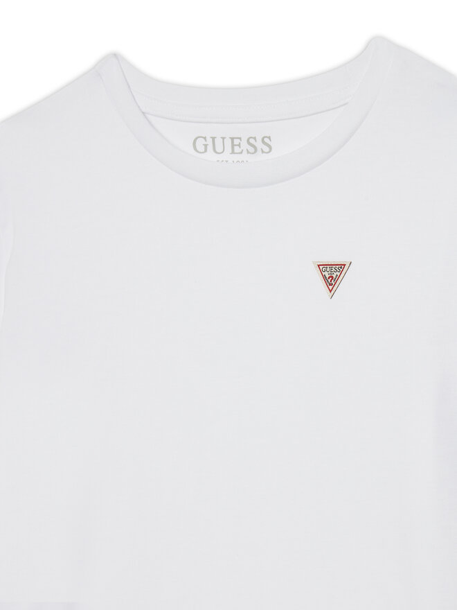 Guess Guess Marškinėliai L5YI38 K5M20 Balta Regular Fit
