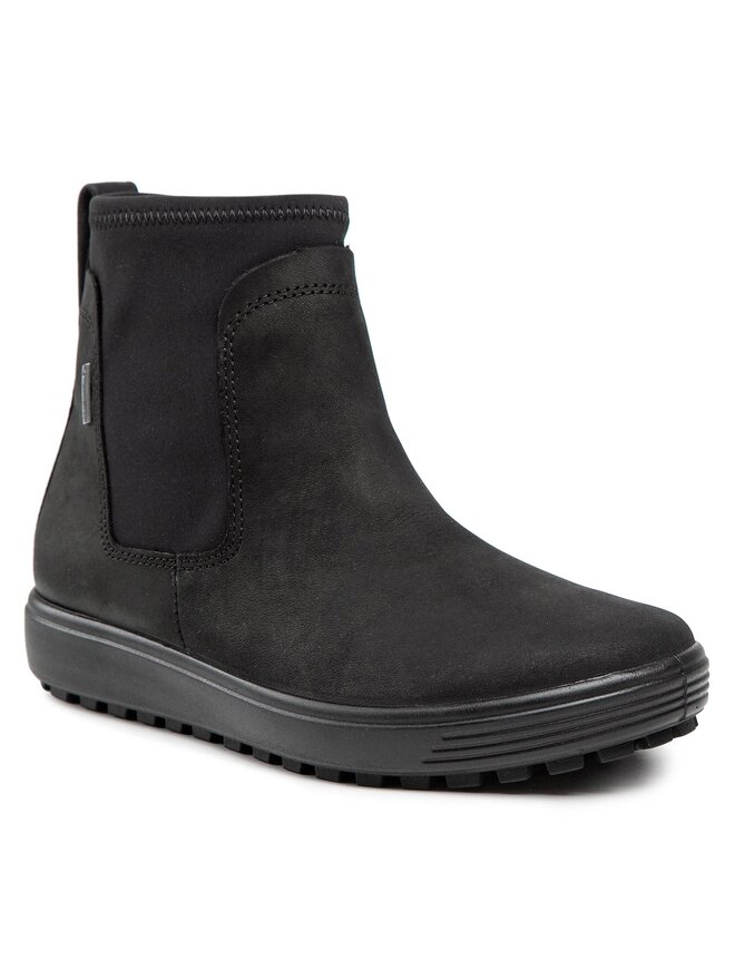 ECCO Polokozačky ECCO Soft 7 Tred W GORE-TEX 45046351052 Černá