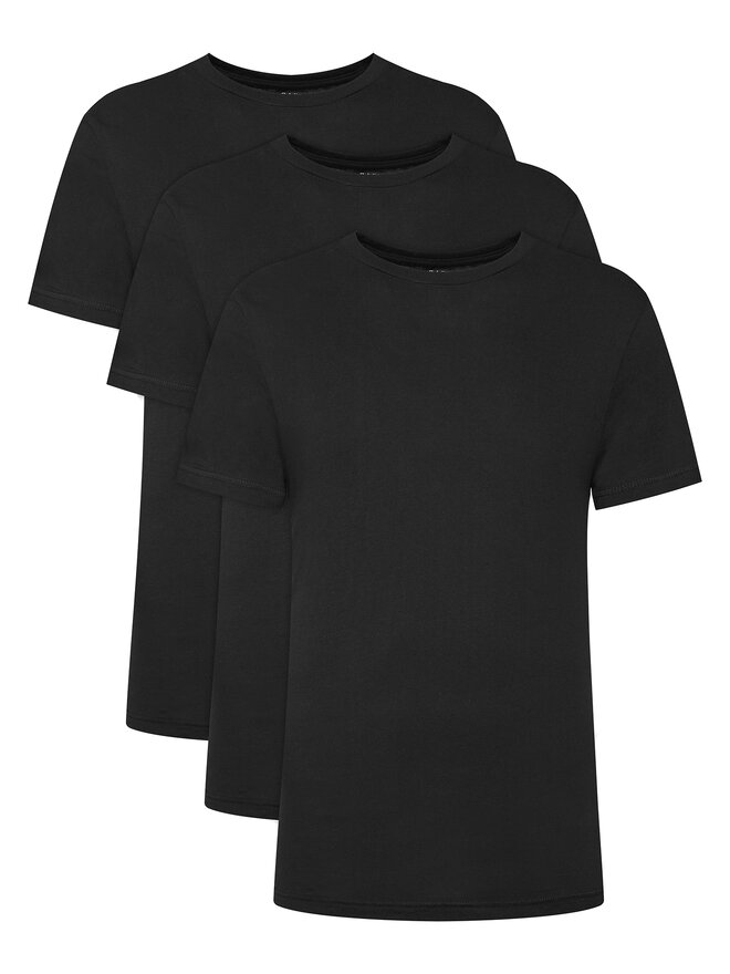 Gap Gap 3 db póló 701127-00 Fekete Regular Fit