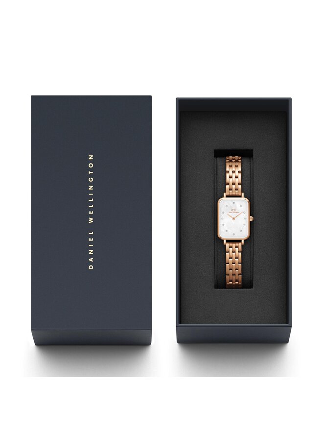 Daniel Wellington Zegarek Daniel Wellington Quadro DW00100620 Złoty