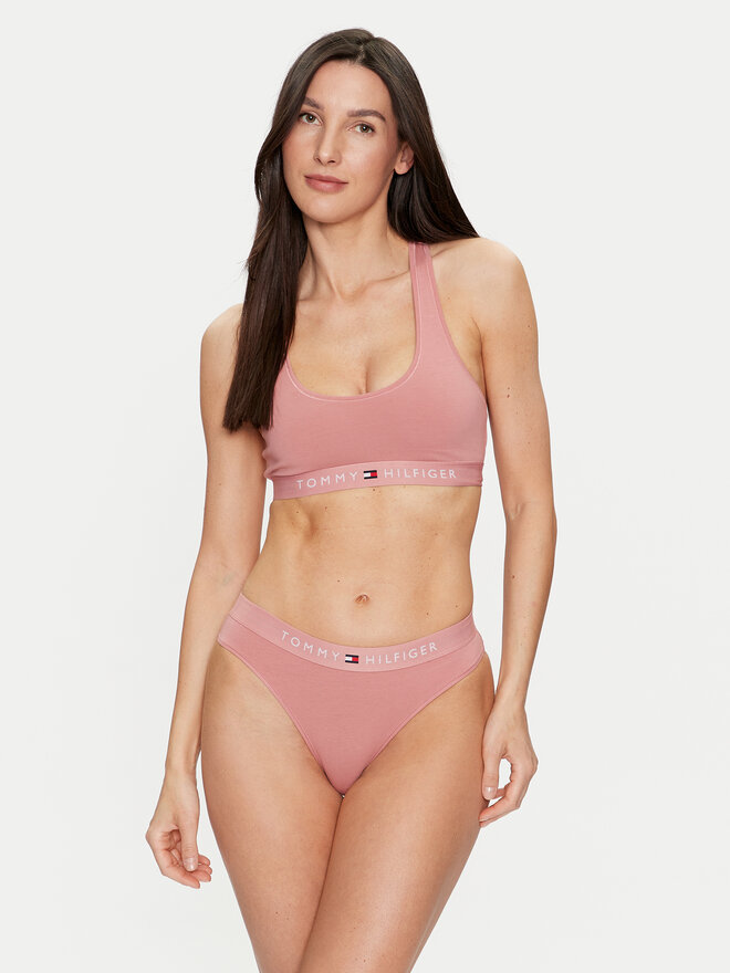 Tommy Hilfiger Tommy Hilfiger Klassischer Damenslip UW0UW04145 Rosa