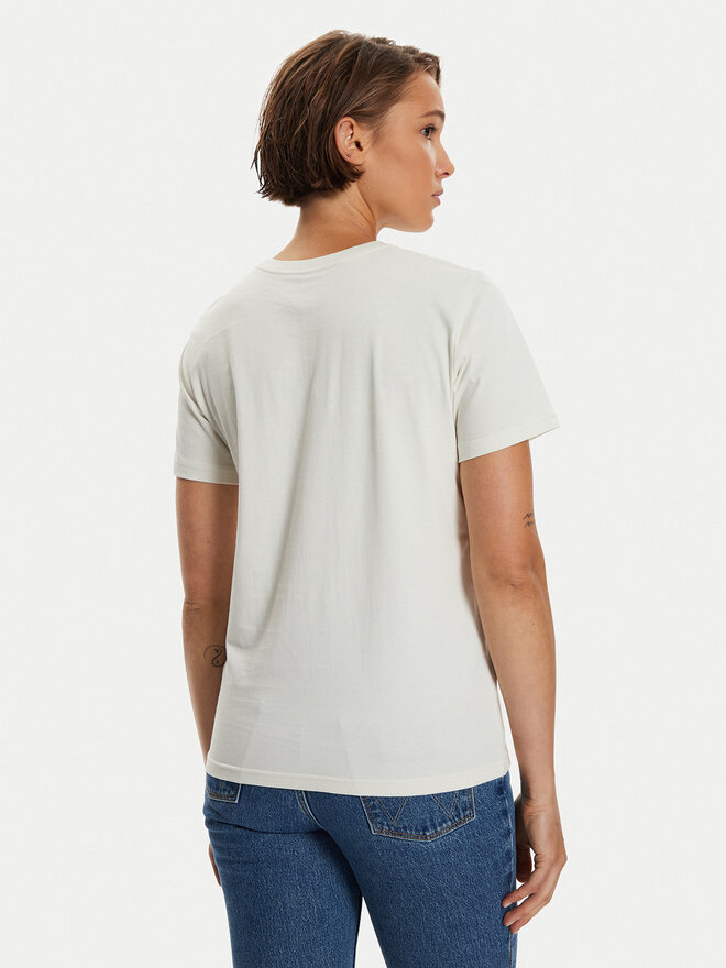 Wrangler Wrangler Camiseta Graphic 112356428 Blanco Regular Fit
