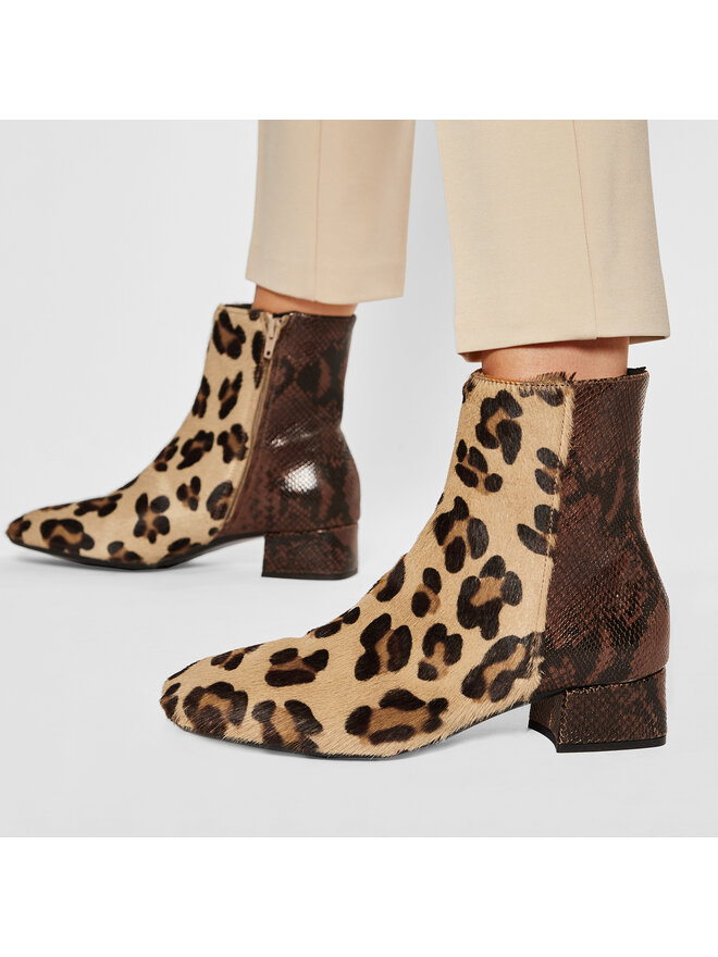 Eva Minge Stiefeletten Eva Minge EM-23-08-001020 Beige