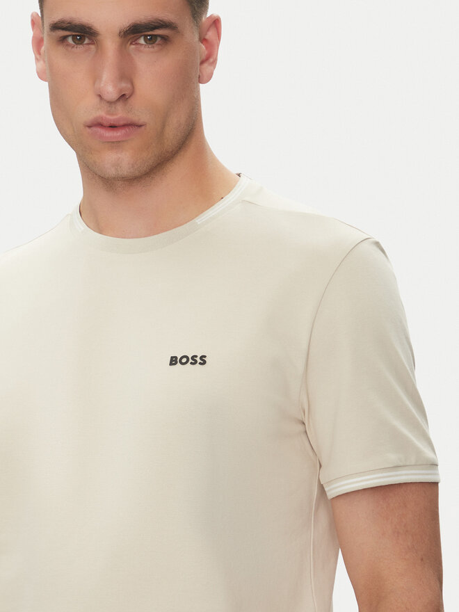 BOSS BOSS Футболка Taul 50521245 Бежевий Regular Fit