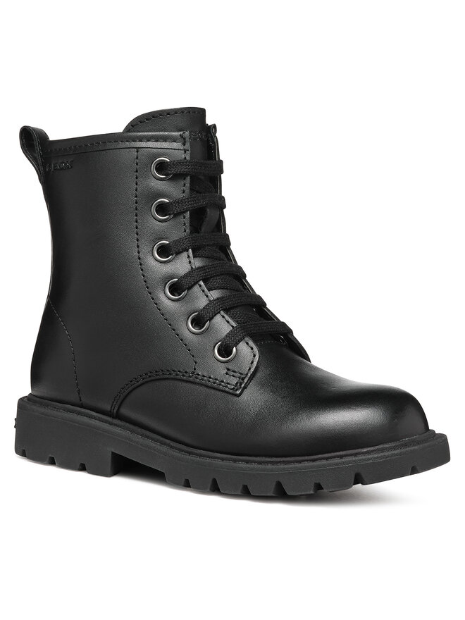 Geox Čižmy Geox J Shaylax Girl J46EXD 00043 C9999 S Čierna