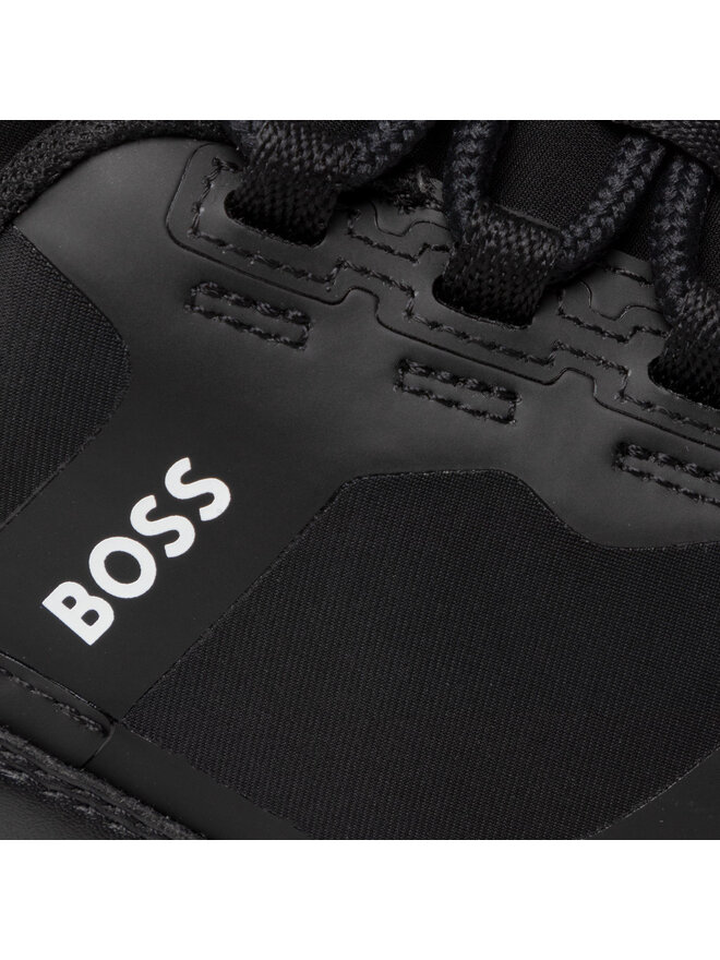 Sneakersy Boss Cedric 50480883 10232558 01 Czarny | eobuwie