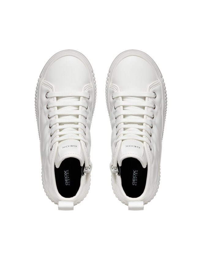Geox Сникърси Geox J Laquinny Girl J46M3B 000BC C1000 S Бял