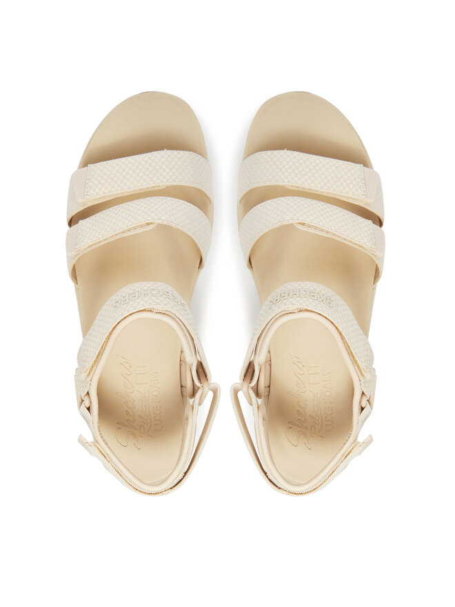 Skechers Sandały Skechers D'Lux Walker-Going-Out Vibes 119828/NAT Beżowy