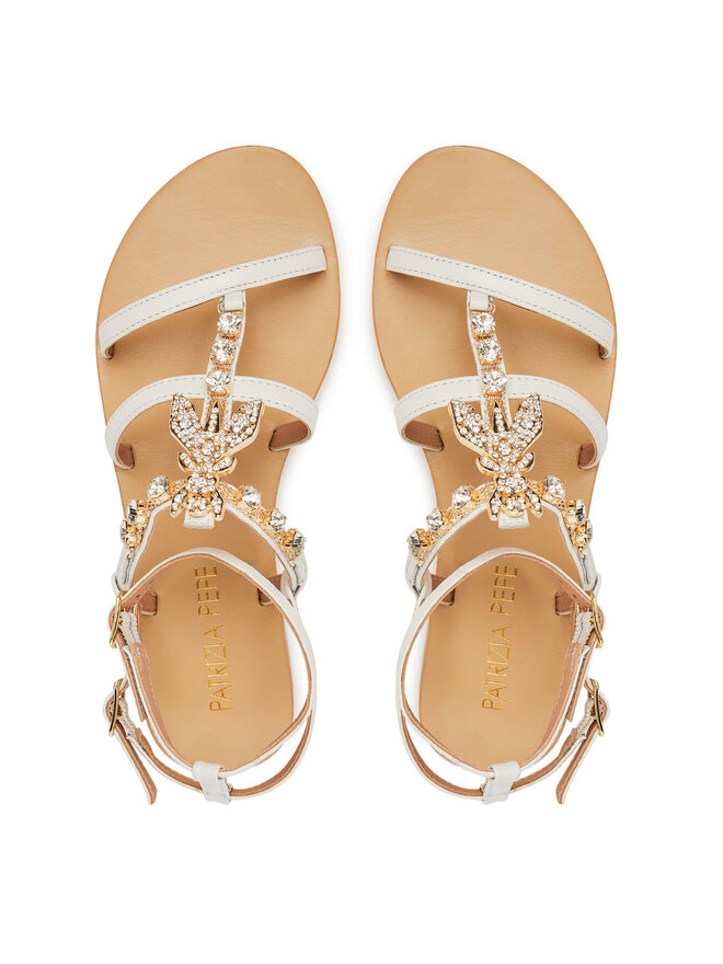 Patrizia Pepe Sandales Patrizia Pepe PPJ329 06 Balts