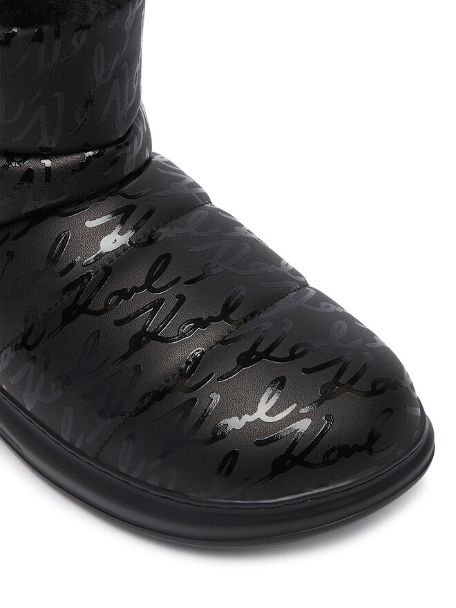 KARL LAGERFELD Schneeschuhe KARL LAGERFELD Kapri Kosi KL44558W Schwarz