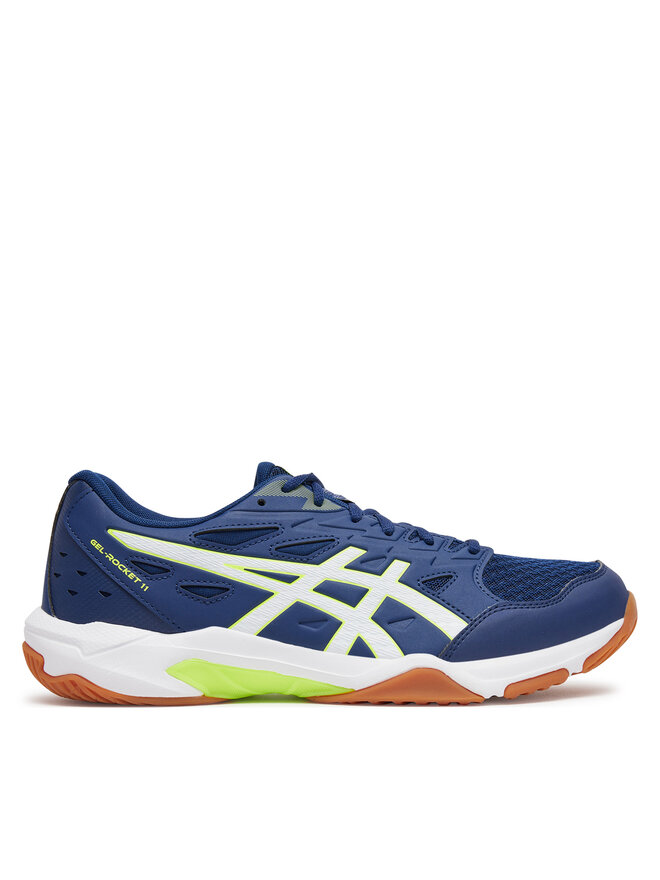 Chaussures pour sport en salle Asics Gel Rocket 11 1071A091 Bleu fr.eschuhe.ch