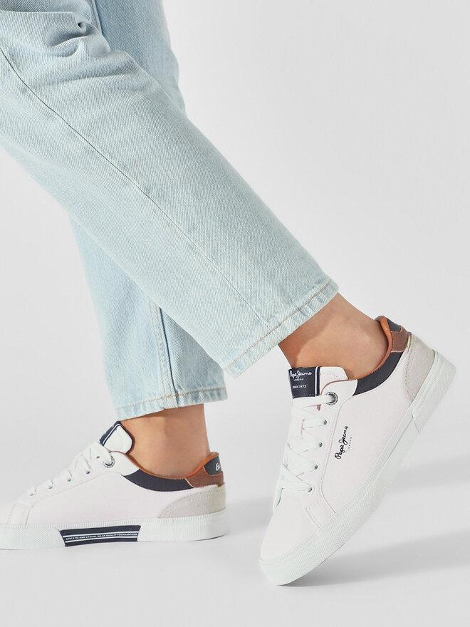 Pepe Jeans Trampki Pepe Jeans PBS30569 Beżowy