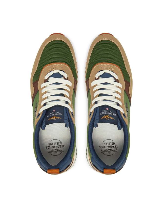 Aeronautica Militare Sneakersy Aeronautica Militare 251SC283CT3544 Zielony