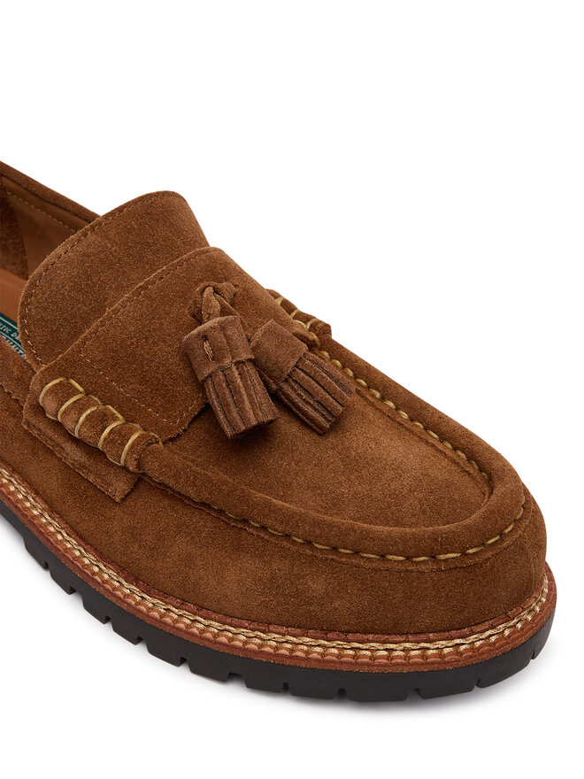 Polo Ralph Lauren Slipper Polo Ralph Lauren Jett Tas Penny 803P15862001 Hellbraun