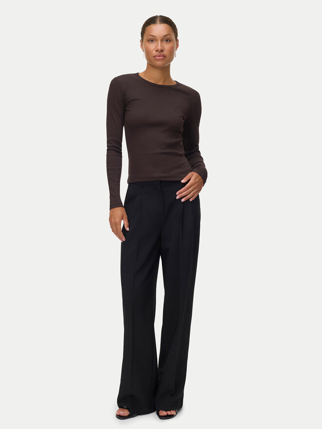 Vero Moda Vero Moda Топ Chloe 10306897 Коричневий Slim Fit