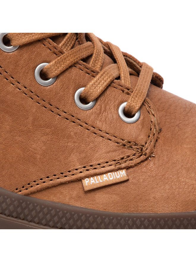 Palladium Schnürstiefeletten Palladium Pampa Zip Lth Ess 76888-252-M Braun