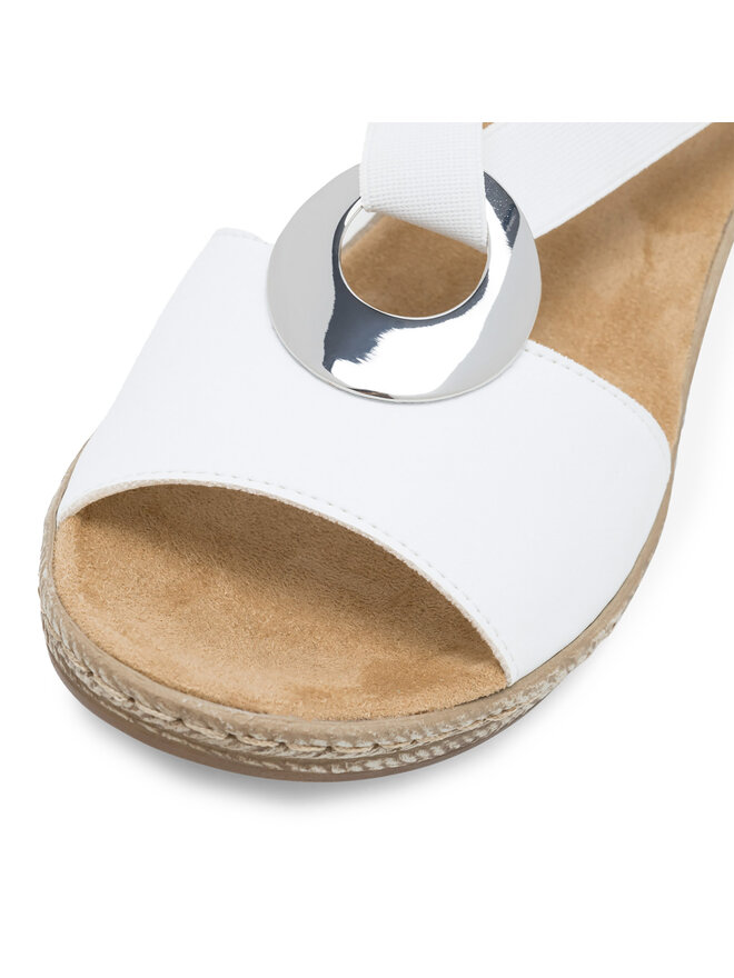 Rieker Sandalen Rieker 624H6-81 Weiß