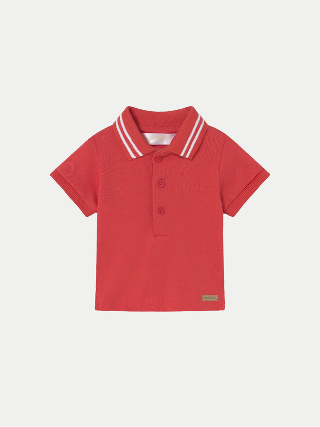 Mayoral Mayoral Poloshirt 190 Rot Regular Fit