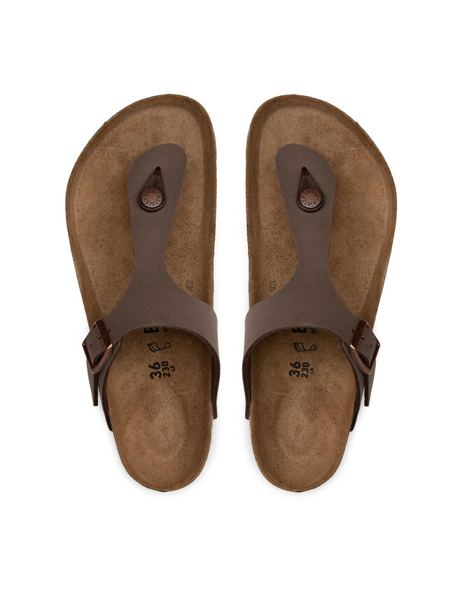 Birkenstock В'єтнамки Birkenstock Gizeh 0043751 Коричневий