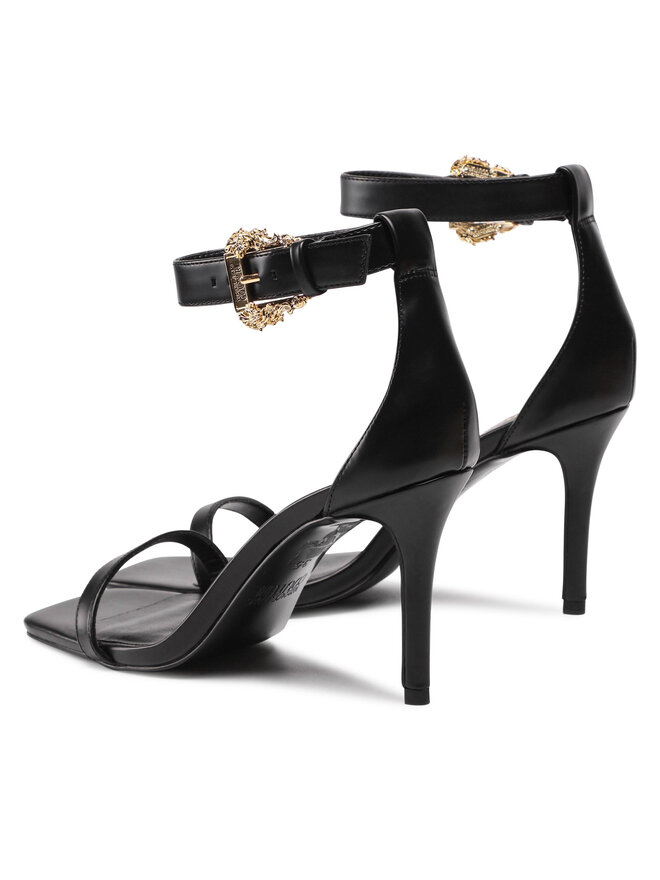 Versace Jeans Couture Сандали Versace Jeans Couture 72VA3S71 Черен