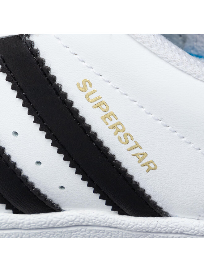 adidas Sneakersy adidas Superstar J C77154 Biela