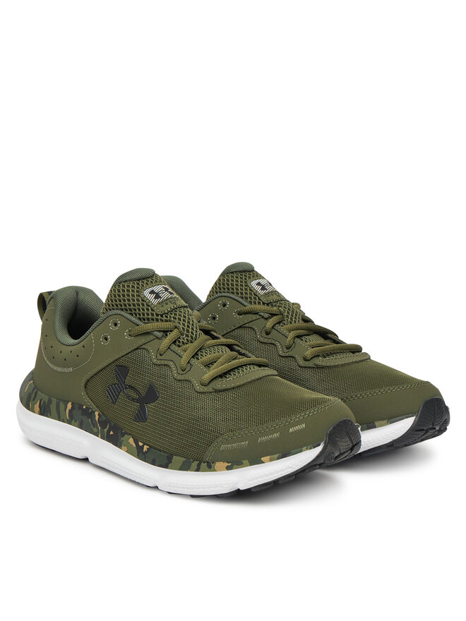 Under Armour Běžecké boty Under Armour UA Charged Assert 10 Camo 3027036 Zelená