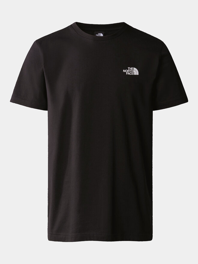 The North Face The North Face Marškinėliai Simple Dome NF0A87NG Juoda Regular Fit