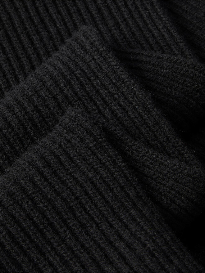 Calvin Klein Πασμίνα Calvin Klein Ck Metal Wool Rib Scarf LV04D8056G Μαύρο