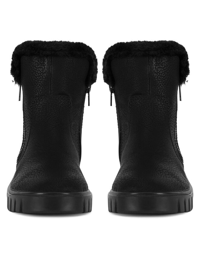 Rieker Botine Rieker Y3481-00 Negru