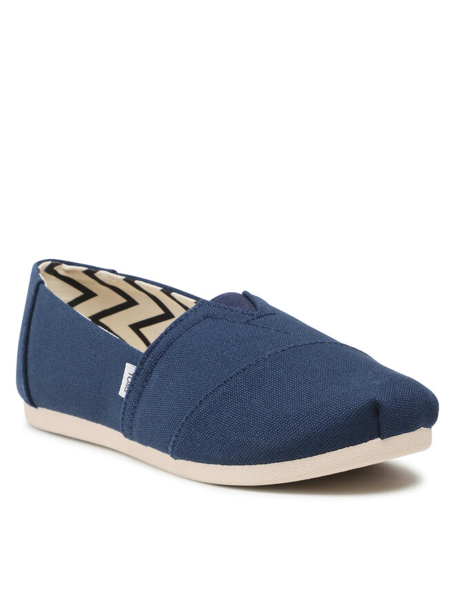 Toms Sneakers aus Stoff Toms Alpargata 10017712 Dunkelblau