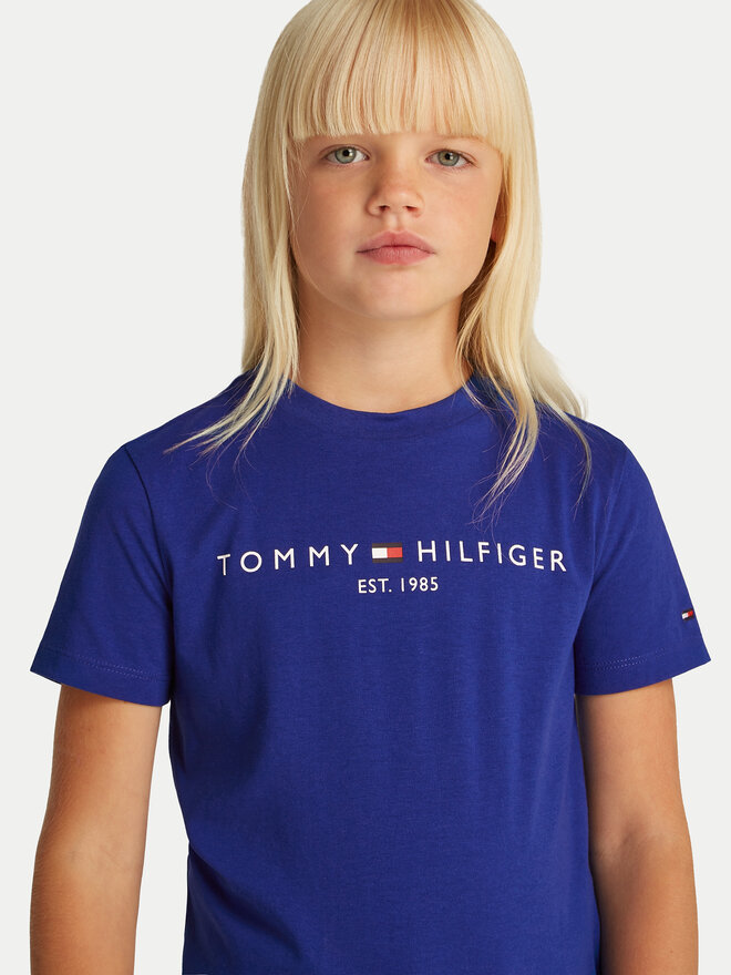 Tommy Hilfiger Tommy Hilfiger Camiseta Essential KS0KS00397 S Azul Regular Fit