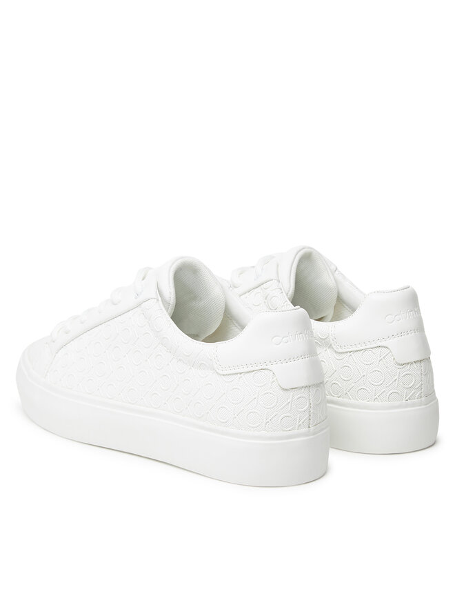 Calvin Klein Αθλητικά Calvin Klein Vulc Lace Up Mono Pu HW0HW02573 Λευκό