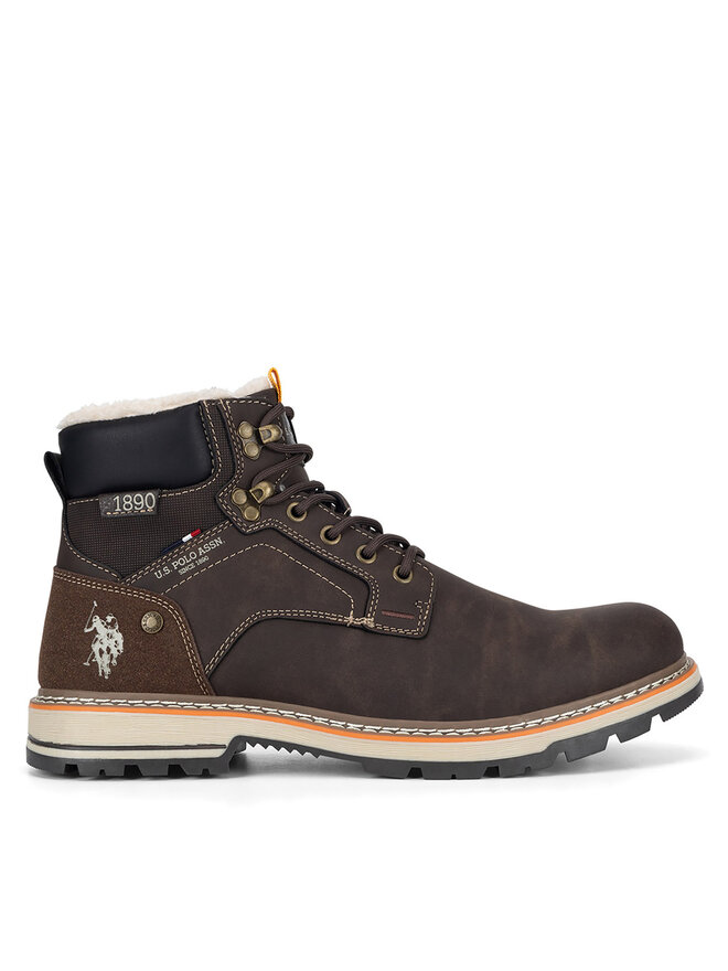 U.S. Polo Assn. Botines planos U.S. Polo Assn. YURIY001M/DYH1 Marrón