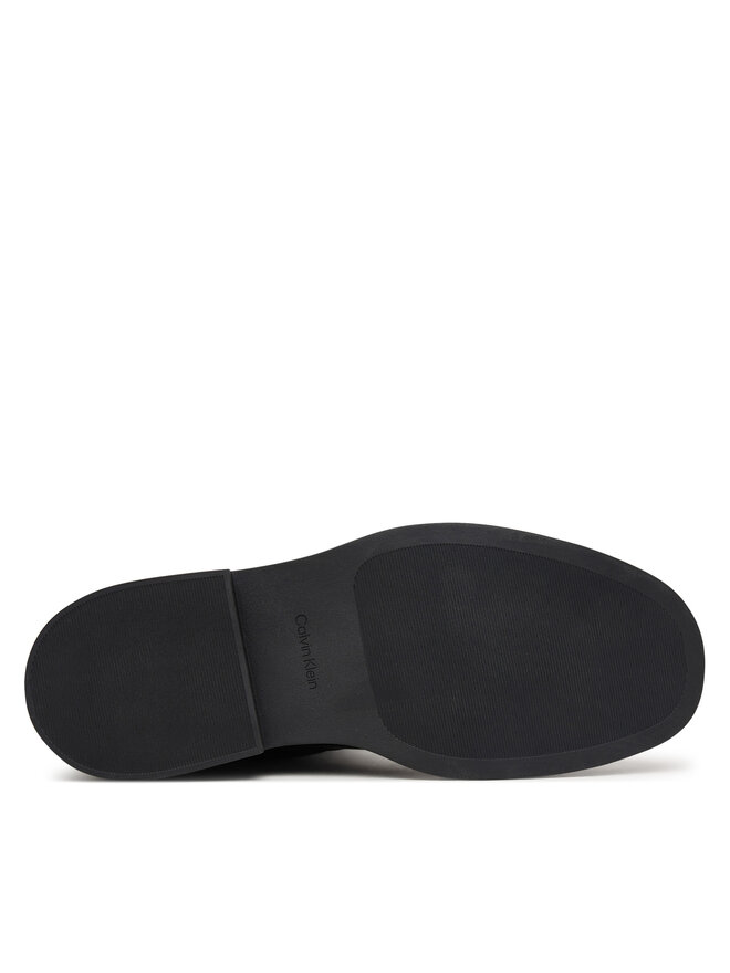 Calvin Klein Stiefel Calvin Klein Sq Rubber Boot Buckle Lth HM0HM02353 Schwarz