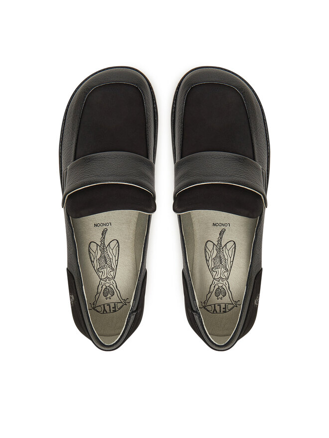 Fly London Félcipő Fly London Elamfly P501574000 Fekete
