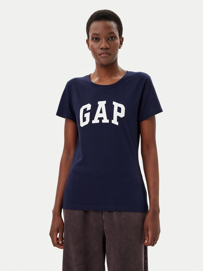 Gap Gap Póló 729555-00 Sötétkék Regular Fit