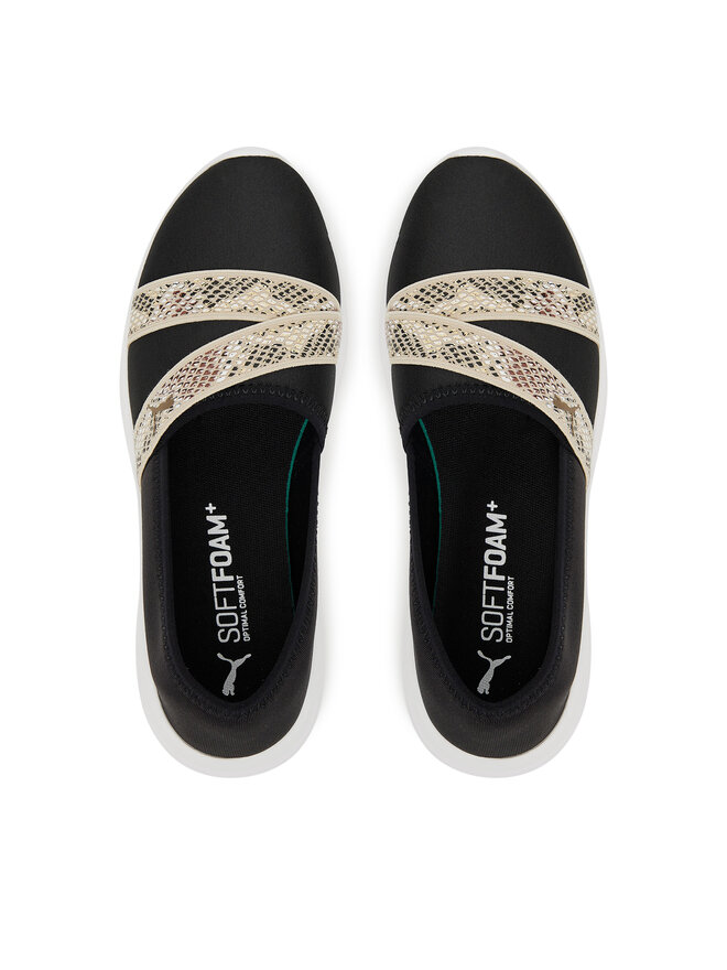 Puma Półbuty Puma Adelina 2 Snake Chic 400702 01 Czarny
