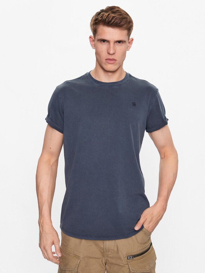 G-Star Raw G-Star Raw Marškinėliai D16396-2653-D418 Mėlyna Regular Fit