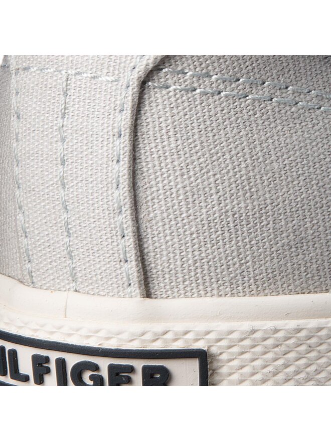 Tommy Hilfiger Sneakers aus Stoff Tommy Hilfiger Iconic Long Lace Sneaker FM0FM01669 Blau