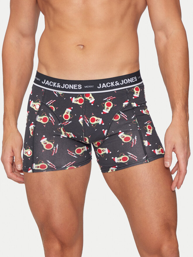 Jack&Jones Jack&Jones Набір з 3 пар боксерів Merry X-Mas 12266602 Кольоровий