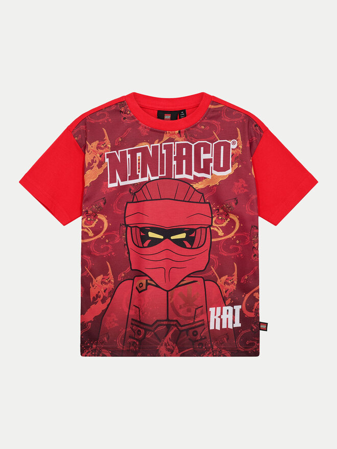 LEGO LEGO Marškinėliai Ninjago 12011405 Raudona Regular Fit