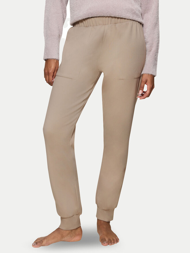 Triumph Triumph Pyjamahose Smart Thermal 10221479 Beige Regular Fit
