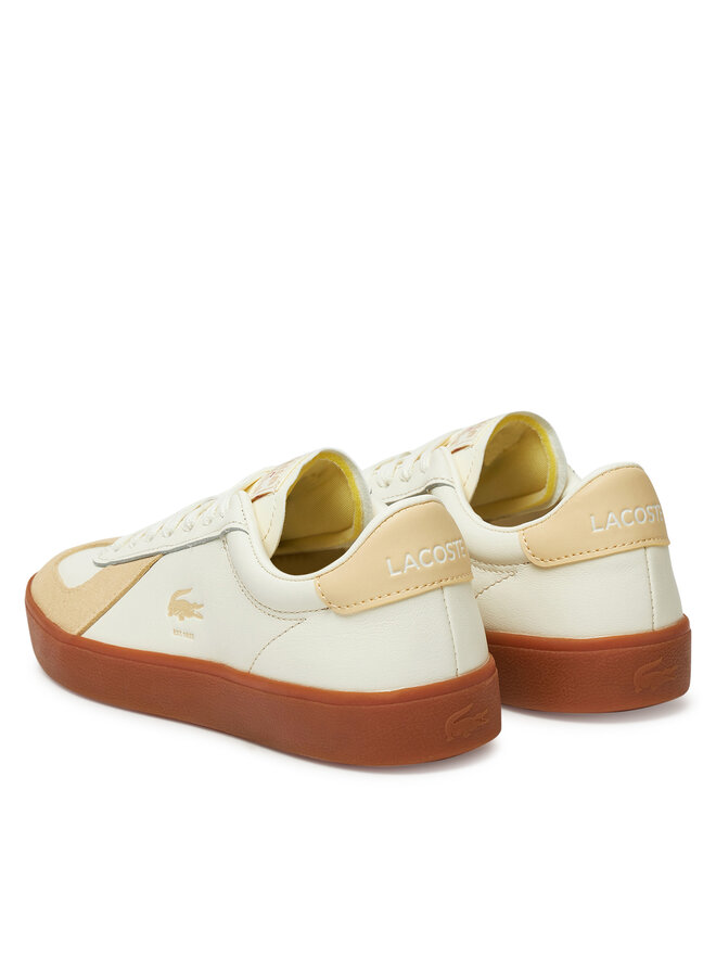 Lacoste Sneakersy Lacoste Baseshot 7-49SFA0030 Żółty