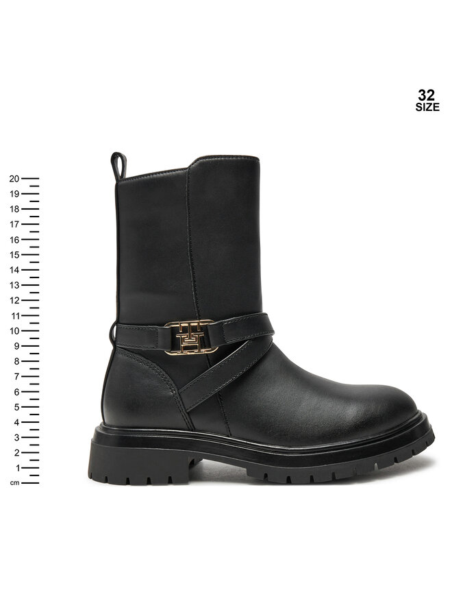 Tommy Hilfiger Ботильйони Tommy Hilfiger T3A5-33574-1351 M Чорний