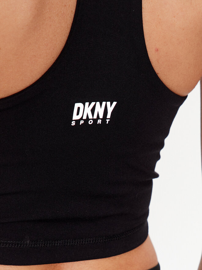 DKNY Sport DKNY Sport Felső DP2T9141 Fekete Regular Fit