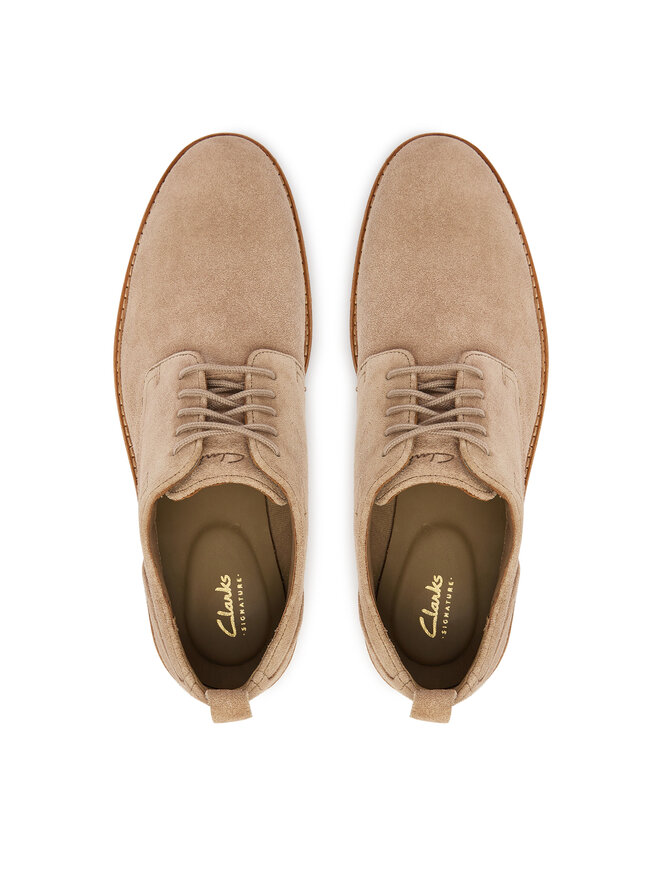 Clarks Halbschuhe Clarks Aldwin Lace 26186449 Grau