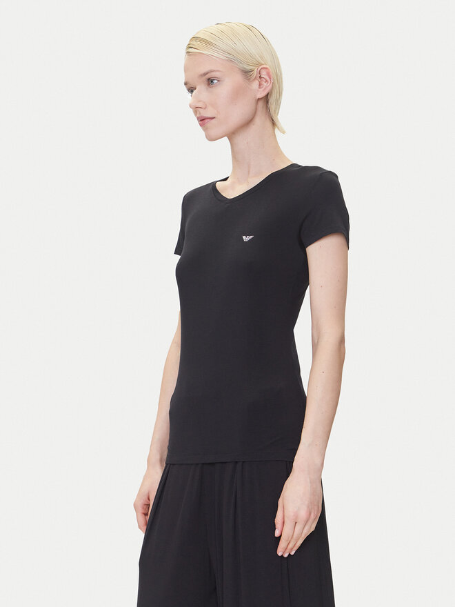 Emporio Armani Underwear Emporio Armani Underwear T-Shirt EW000409 AF10889 UC001 Μαύρο Regular Fit