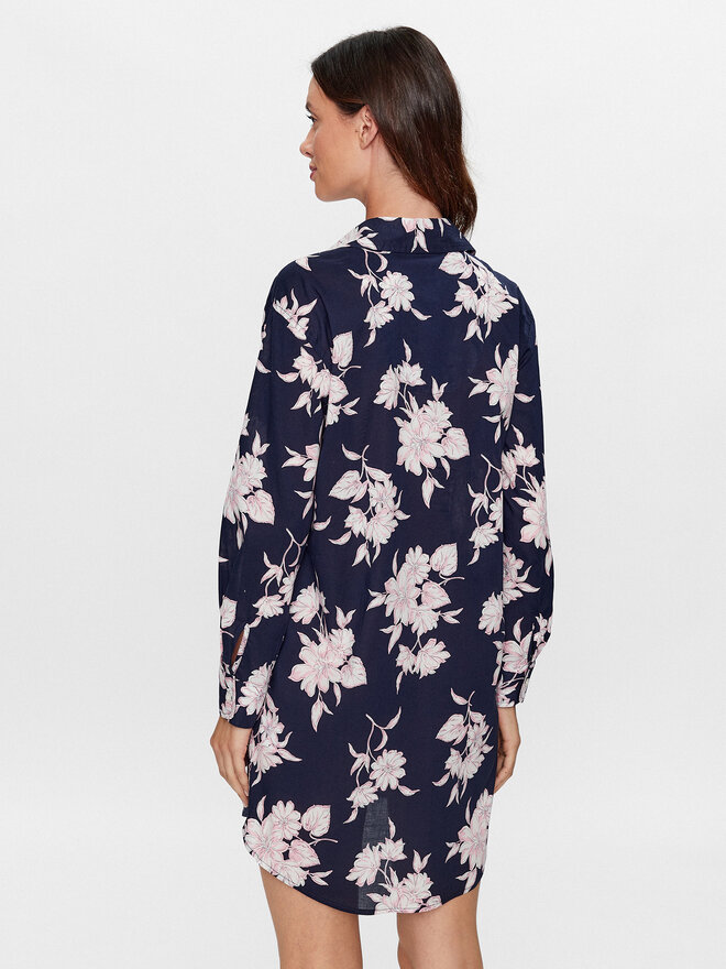 LAUREN RALPH LAUREN Lauren Ralph Lauren Naktiniai marškiniai ILN32263 Tamsiai mėlyna Regular Fit